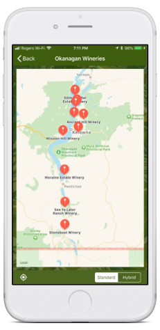 Map Locations